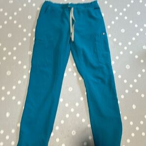 Figs teal size small yolas